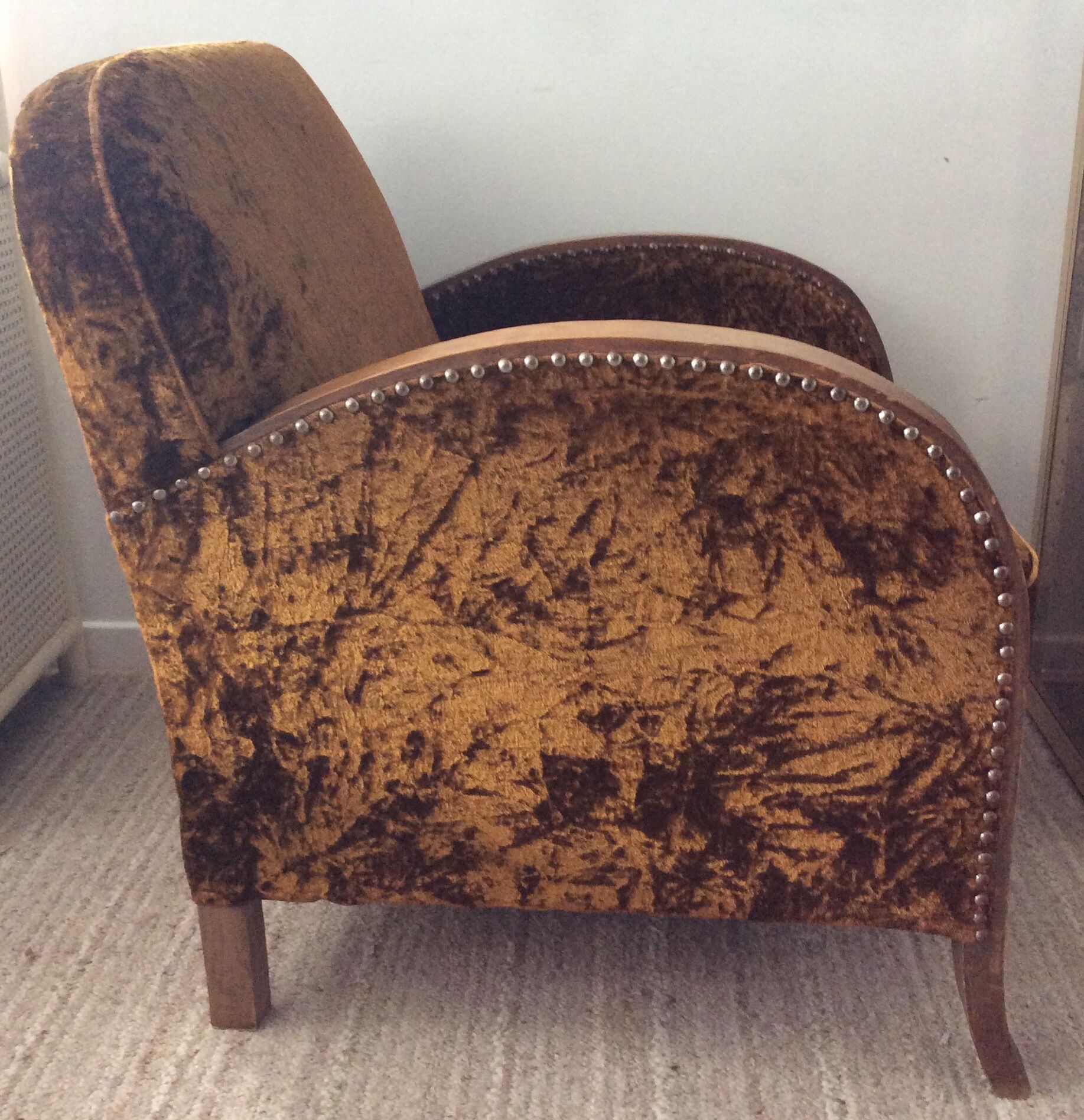 Fauteuil club des années 60