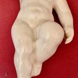 Wall lamp glazed ceramic representing a putti fca lisboa portugal sant anna