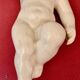 Wall lamp glazed ceramic representing a putti fca lisboa portugal sant anna