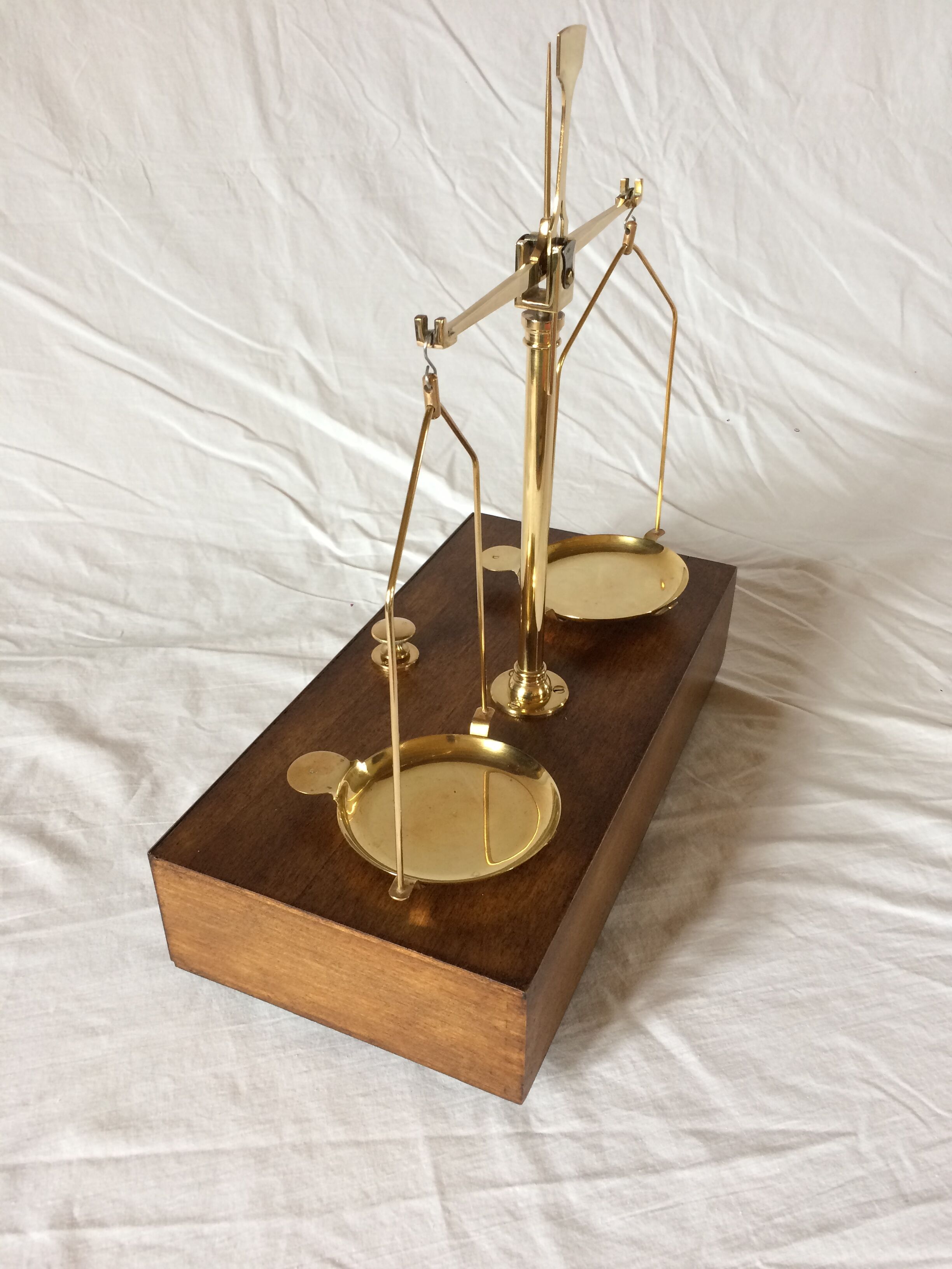 Balance de précision trébuchet de pharmacie/laboratoire xx°