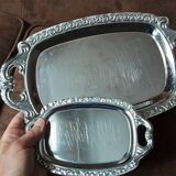 Set of 5 metal trays
