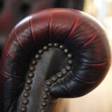 Bergère armchair and its "Chesterfield" footrest