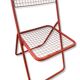 Ted Net folding chair red Niels Gammelgaard