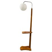Lampe de sol art déco, années 1930, Tchécoslovaquie
