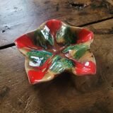Vintage 70s starry ceramic trinket dish