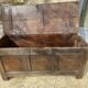Large 17th century oak chest