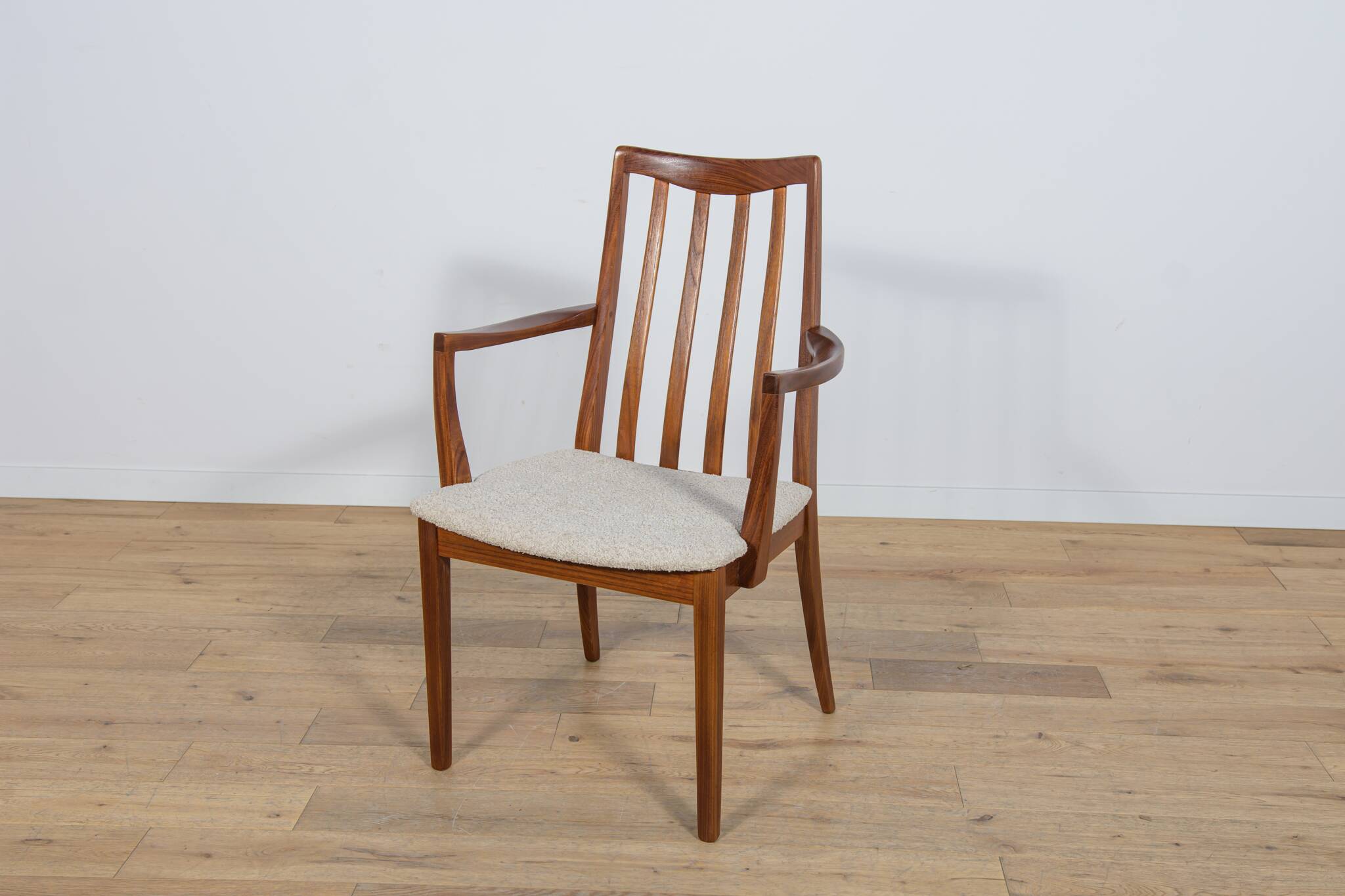 Mid-Century Teak and Fabric Dining Chairs by Leslie Dandy for G-Plan, Unite