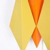 Pair of 2 Danish vintage wall lamps Diamant by Holm Sorensen, 1960s