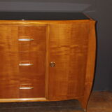 Art Deco period row in light wood circa 1930
