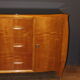 Enfilade d'époque art déco en bois clair vers 1930