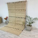 Handmade moroccan berber carpet 259 x 148 cm