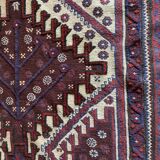 Tapis Afghan ancien en laine 270x186cm