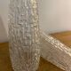 Set of 2 conical glass globes