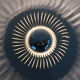 Pair of vintage wall appliques Philippe Rogier Oxar, Luminox, Gallery Oxar. Year 70
