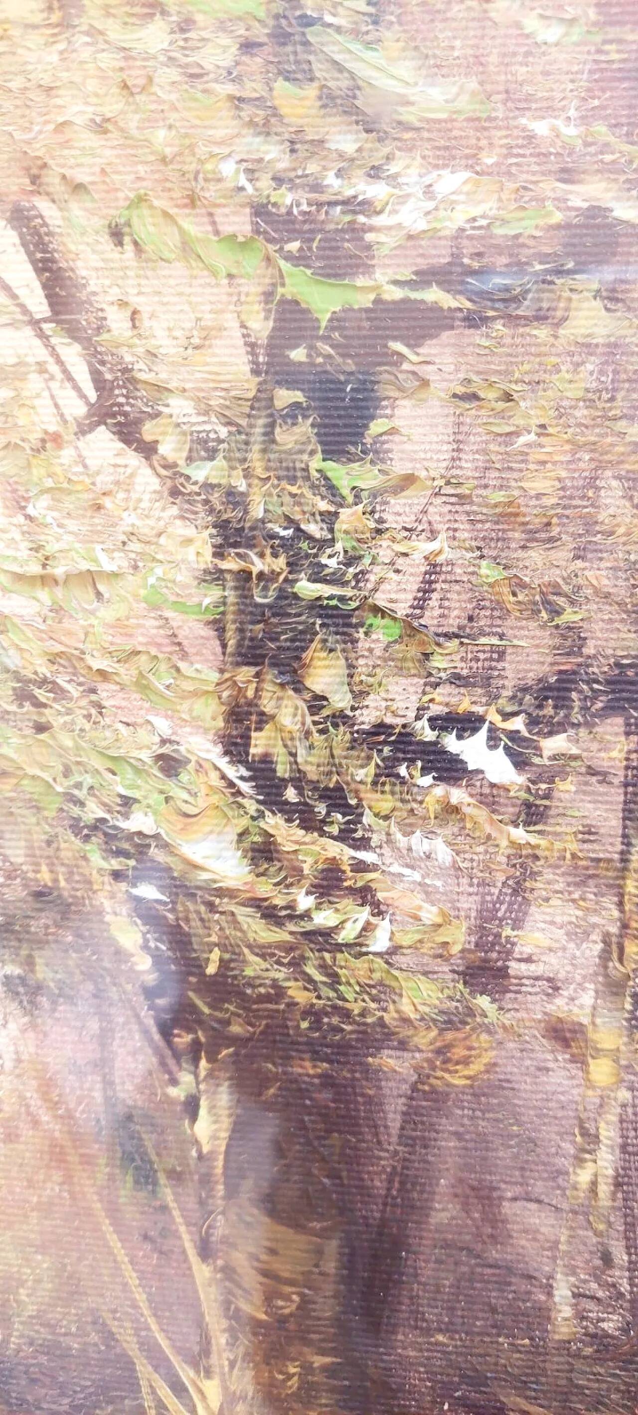 Paysage de Marotta, huile sur toile, fin du XXe siècle