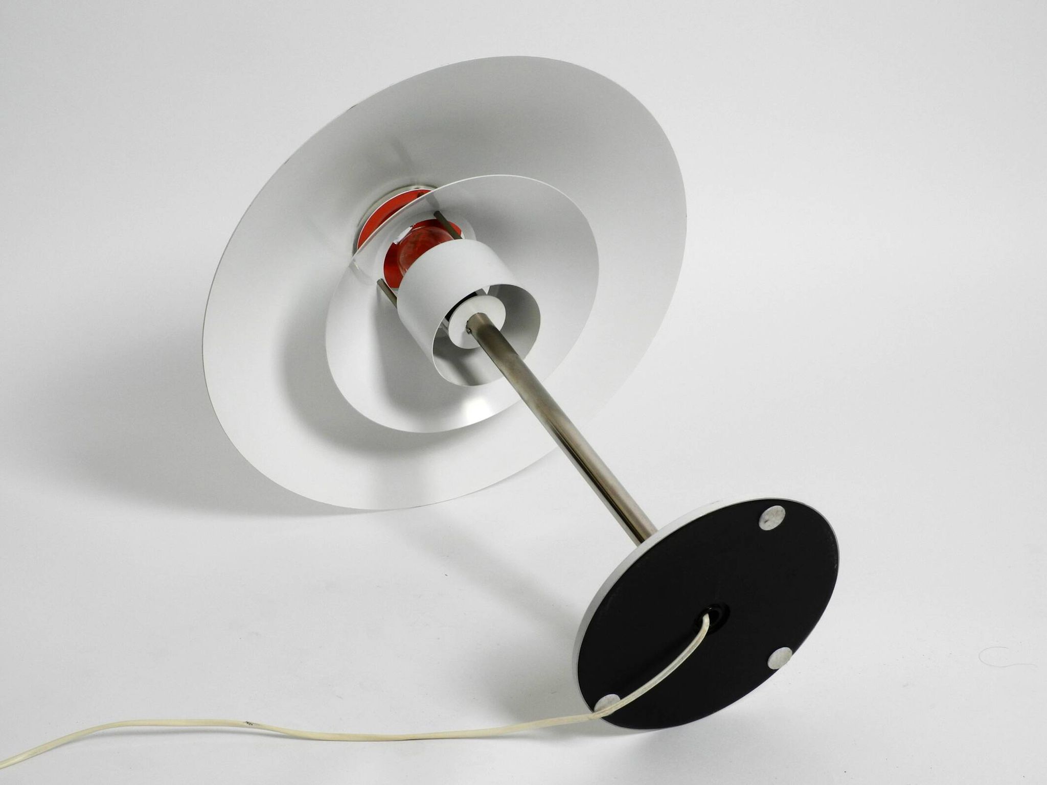 Beautiful rare 70s very big table lamp by Christian Hvidt for Nordisk Solar