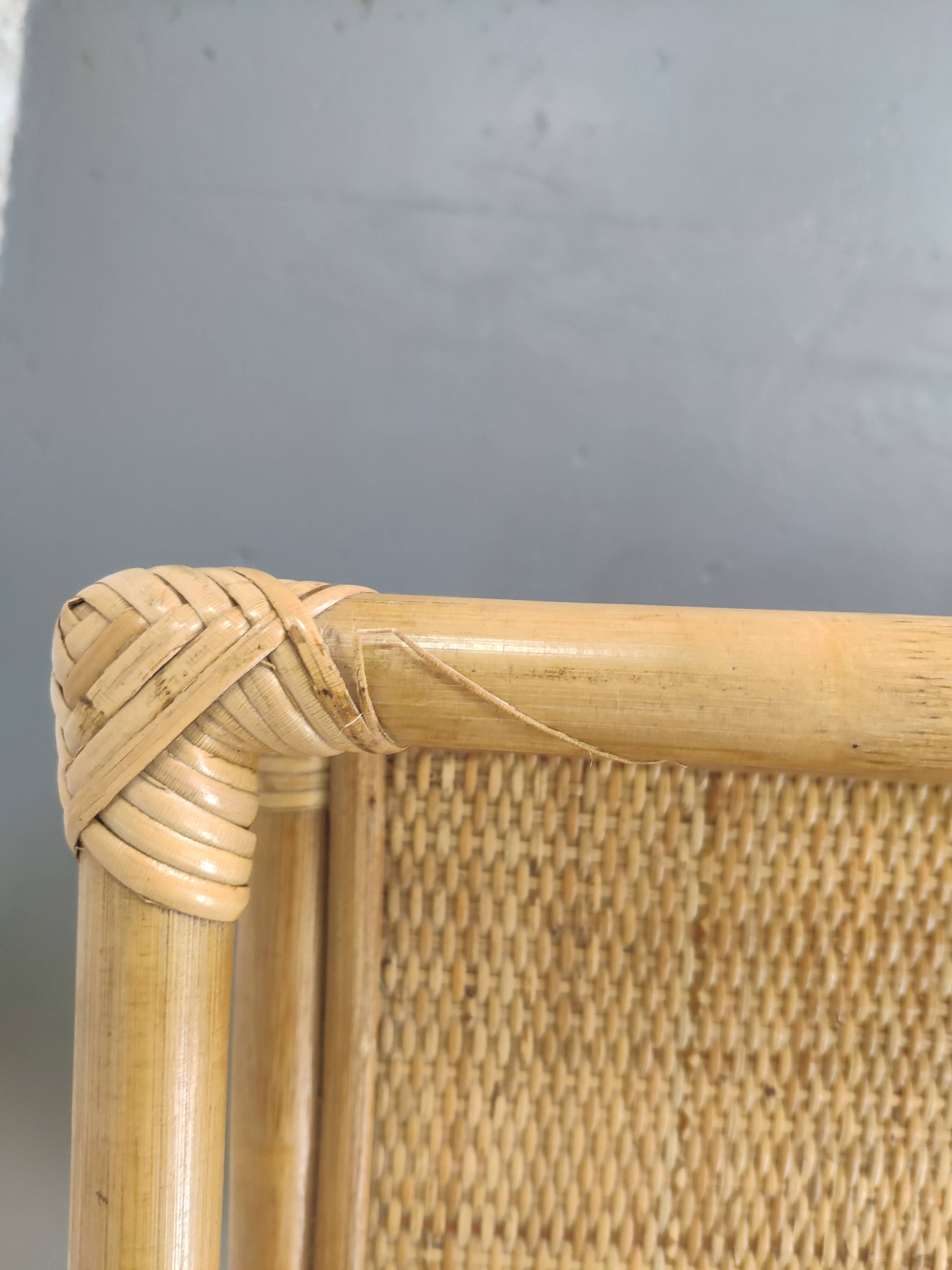 Rattan chest of drawers 4 drawers