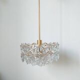 Chandelier en verre BIG des années 1970, Kinkeldey, Allemagne.