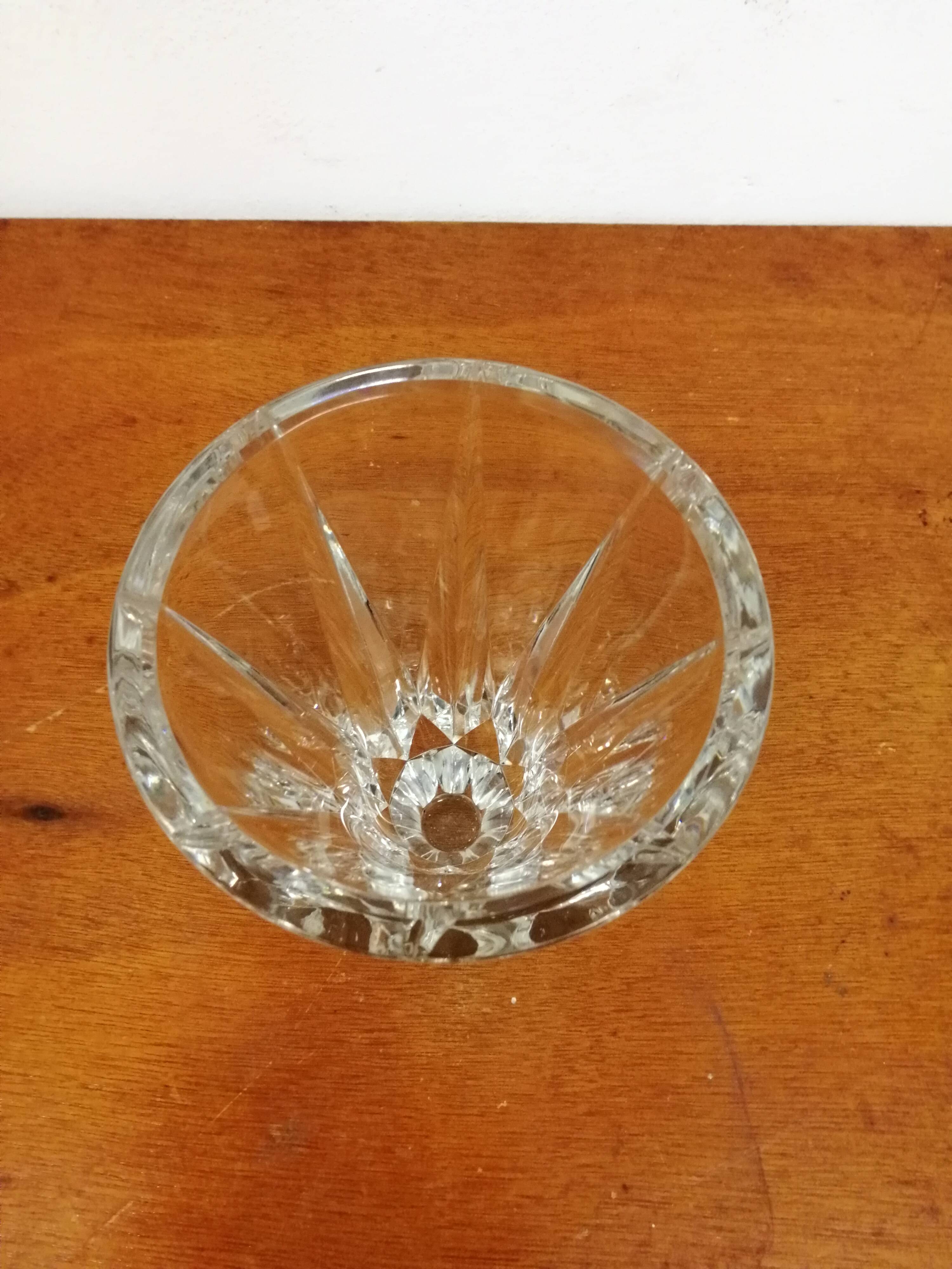 Small Crystal Vase St Louis France