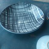 vintage ceramic couppelles and dish , Pornic