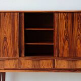 Buffet haut scandinave en palissandre – design E.W. Bach (années 60)