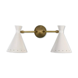 Applique cocotte double blanche