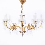 Chandelier, Northern Europe, mid 20th century.