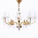 Chandelier, Northern Europe, mid 20th century.