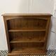 Bibus in solid pine, bookcase in pitch pine, 20th century manufacturing