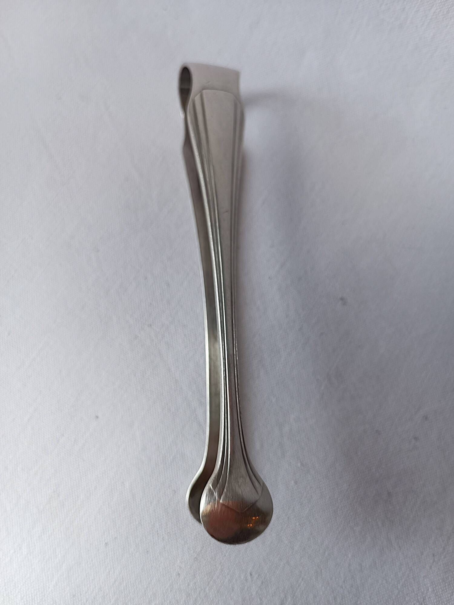 Christofle Sugar Tongs "Boréal" in Silver-Plated Metal - Luc Lanel - Art Deco