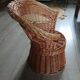 Fauteuil enfant ancien en rotin