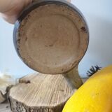 Vintage mug in bluish sandstone