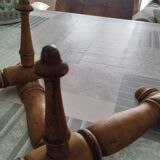 Porte manteau ancien en bambou vintage