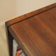 Bookcase with bar cabinet, rosewood veneer, Denmark, 1970s