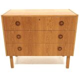 Commode scandinave en chêne, Suède, 1960