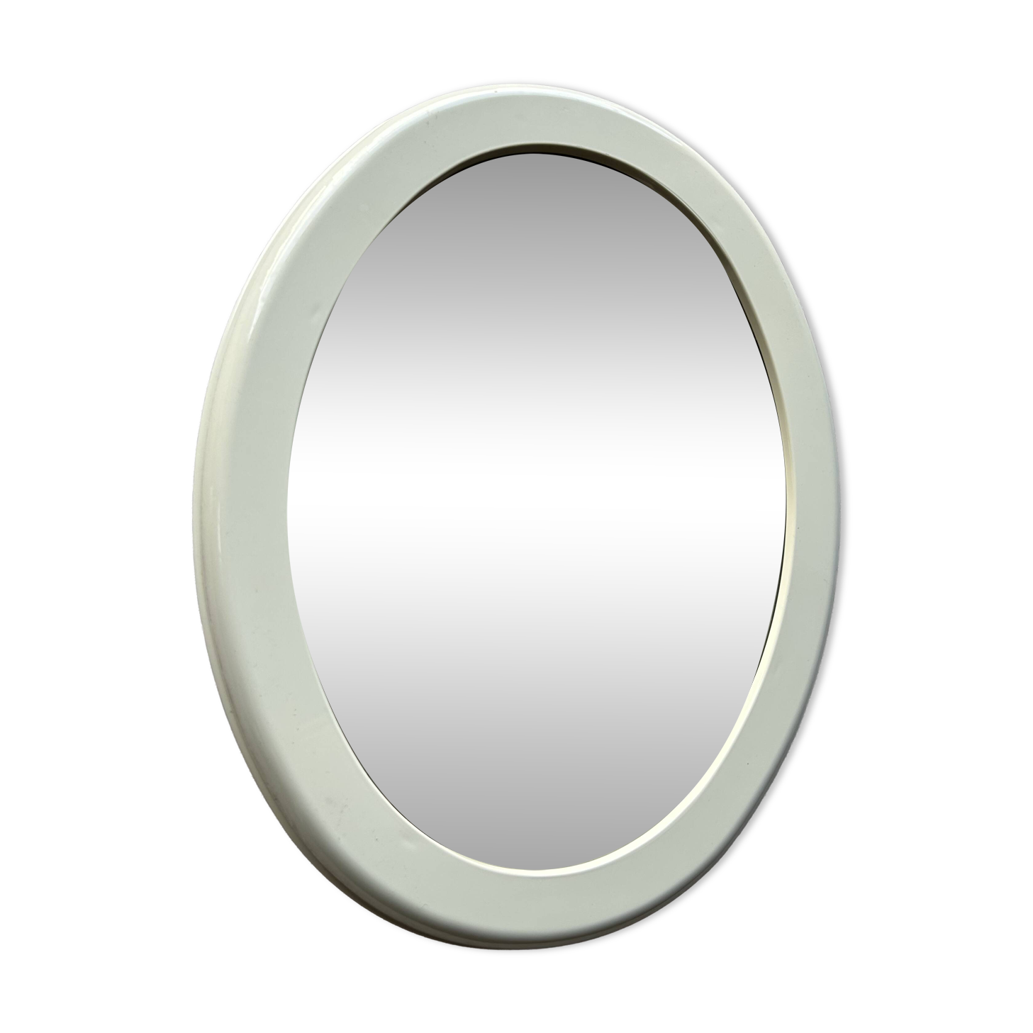 Vintage oval mirror