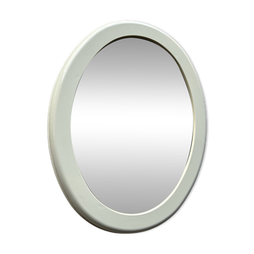 Vintage oval mirror