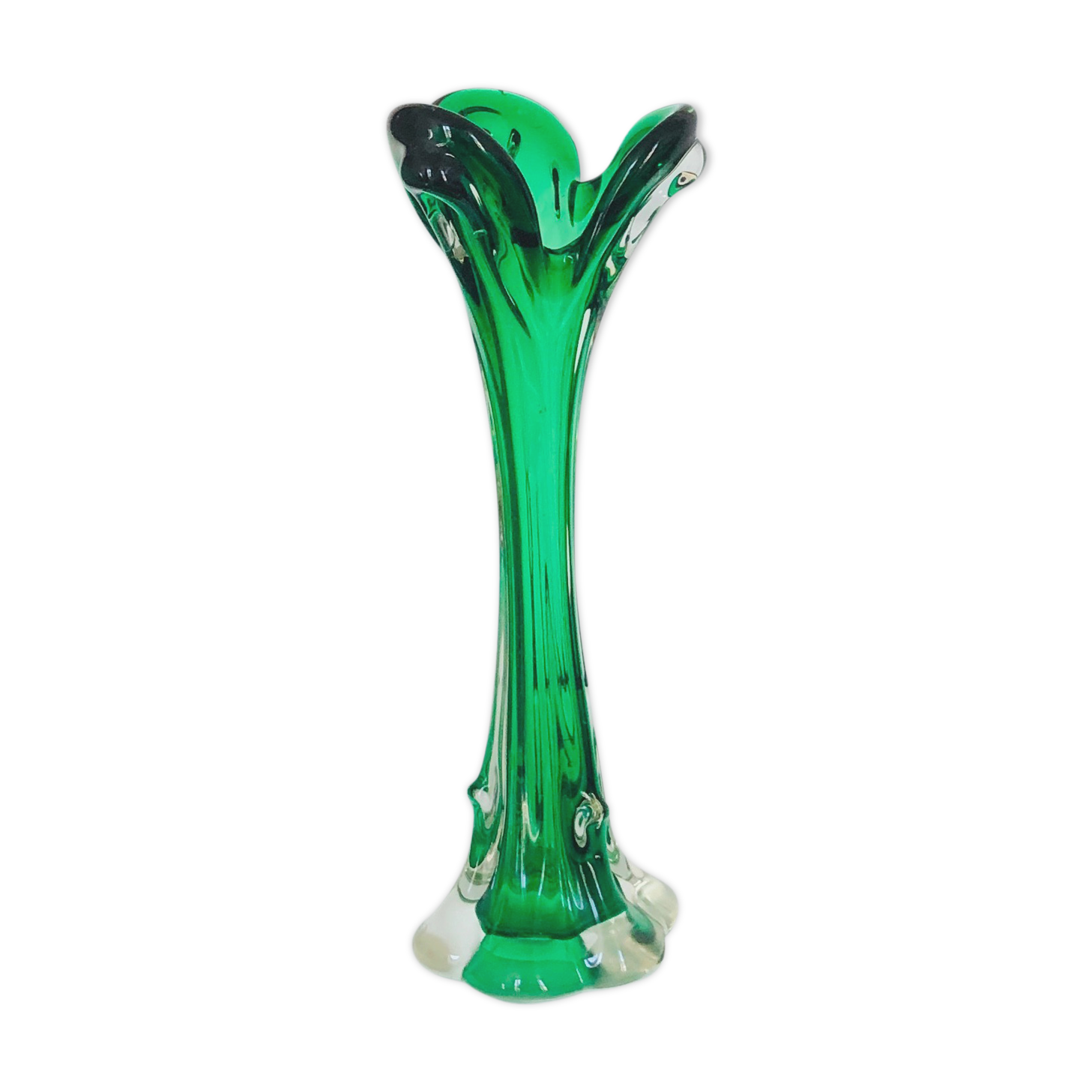 Murano glass vase