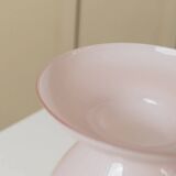 Pink opalescent glass vase by Ikea (2000s) designed by Barbro Wesslander & Pia Amsell