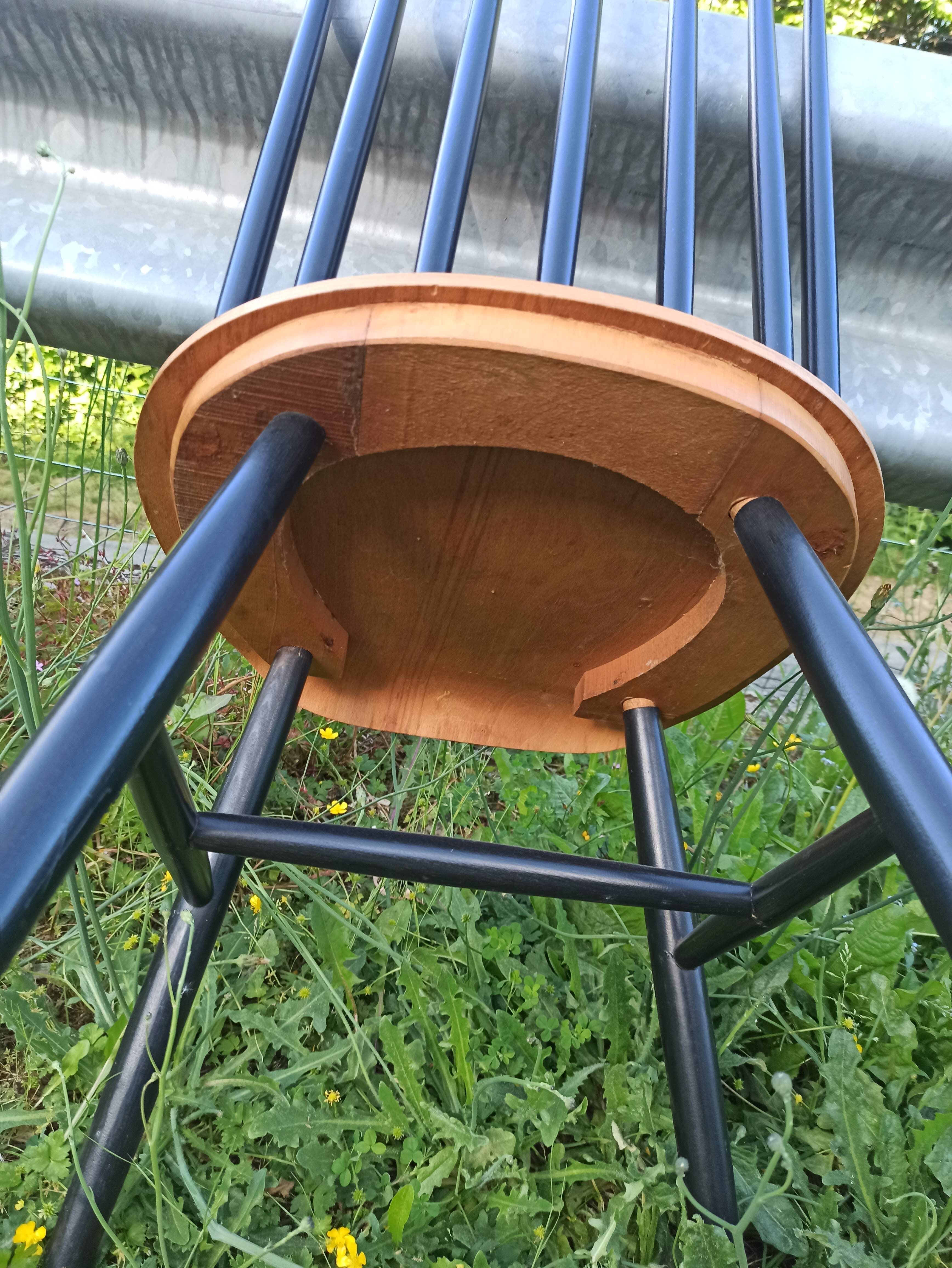 Paire chaises fanett par Ilmari Tapiovaara années 60