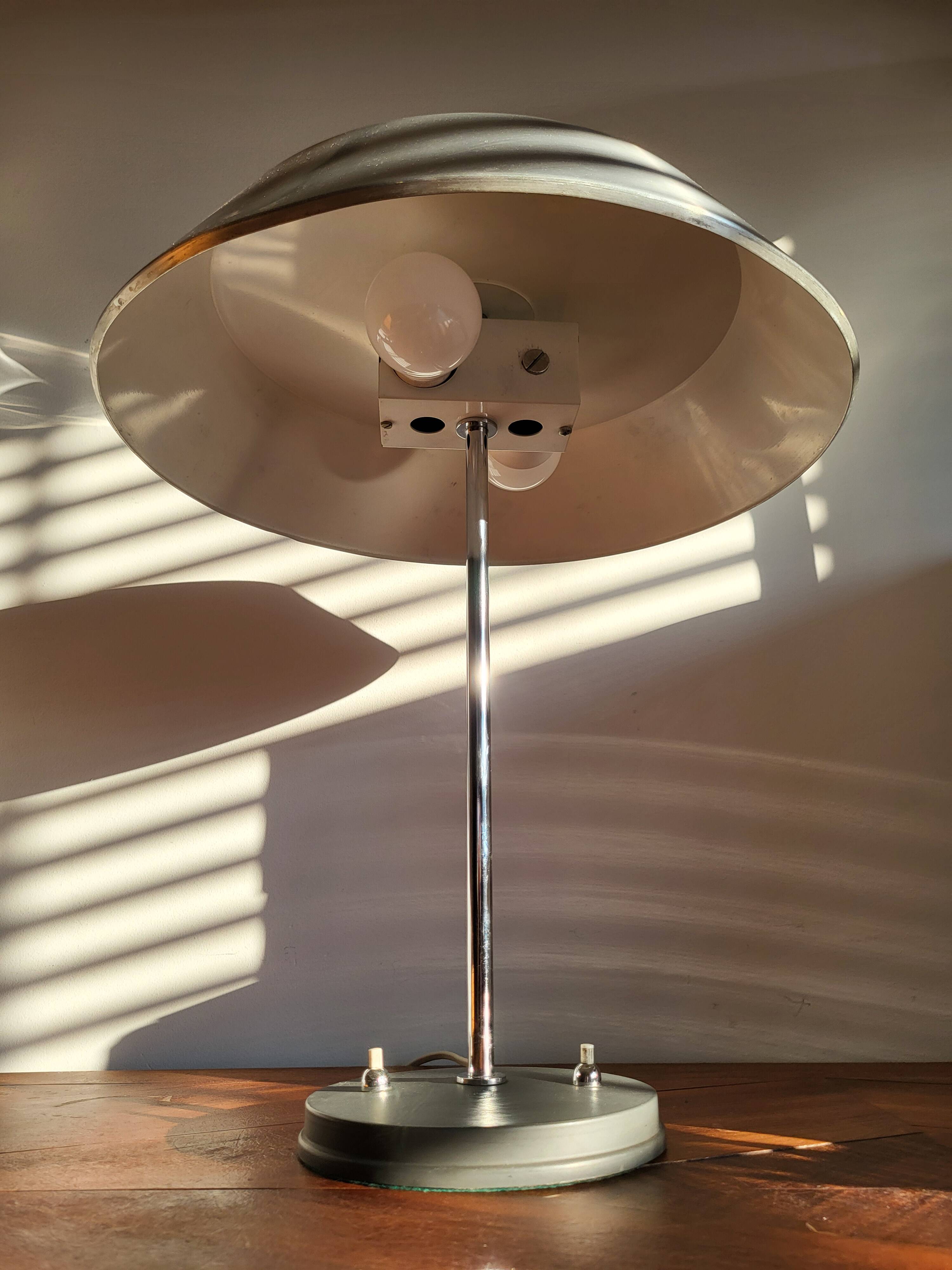 Lampe de bureau vintage Louis Kalff, modèle President, 1960, Nederland