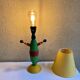 Lampe de table Totem design Olivier Vilatte vintage années 80 Memphis style