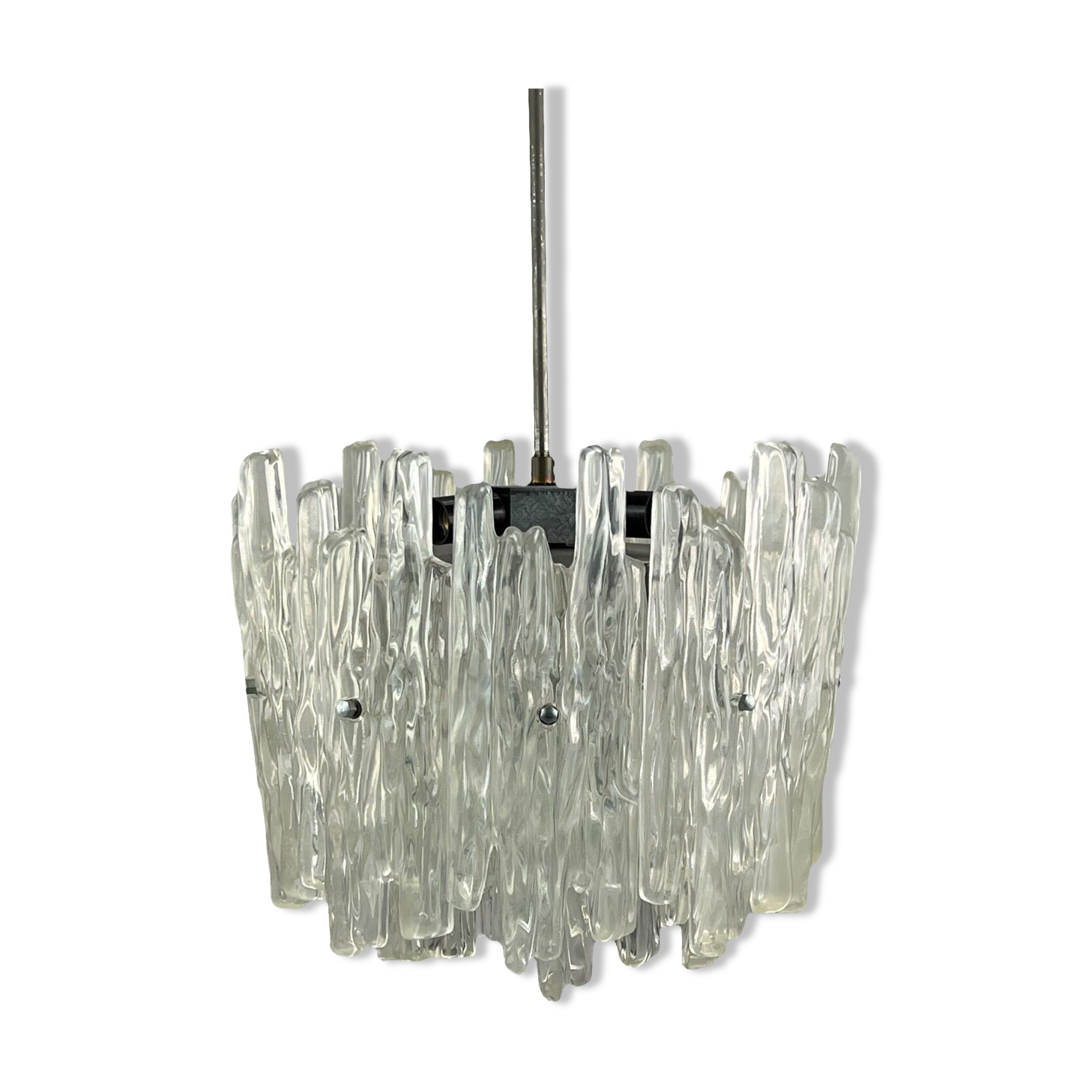 60s 70s lamp light ceiling lamp chandelier plastic space age