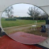 60s Beveled Oval Mirror