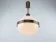 UFO Pendant Light – Vintage Space Age Acrylic Hanging Lamp, Copper/Bronze B