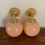 Pair of vintage wall sconces
