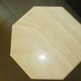 Travertine coffee table
