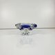 Blown glass ashtray, Murano style, 1970