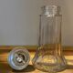 Sugar-washer - The perfect - glass and silver metal 1950