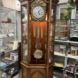 Artisanal Comtoise oak clock